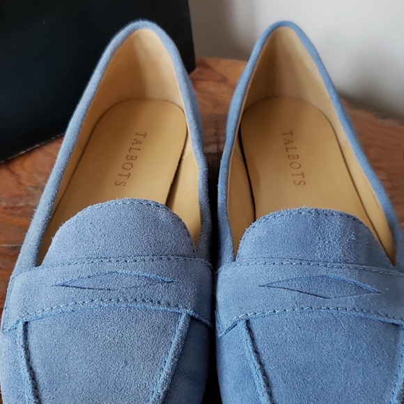 Talbots Becca Flats Windsor Blue 8 GREAT CONDITION - Picture 5 of 8